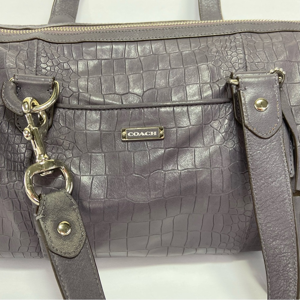 Coach Avery Leather Satchel Shoulder Bag F26123 - Picture 6 of 14